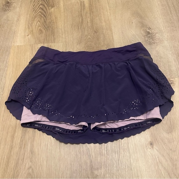 Lululemon Run A Marathon Skirt Concord Grape / Rose Quartz - Picture 2 of 12